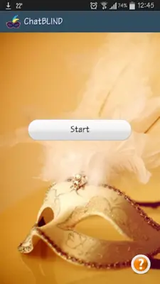 ChatBLIND android App screenshot 1